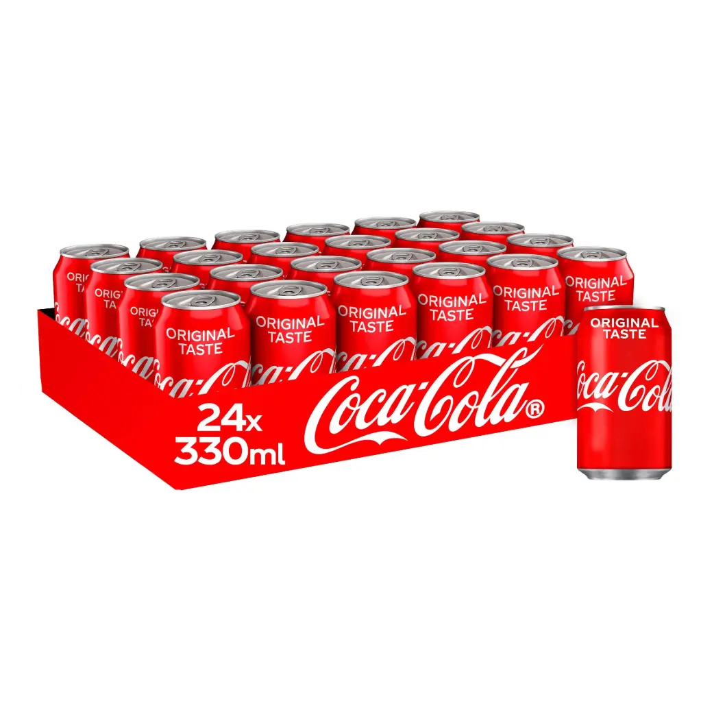 Coke Original Cans Case - 24 Pack 